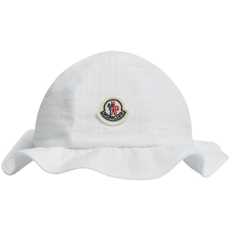 Moncler White Bucket Hat