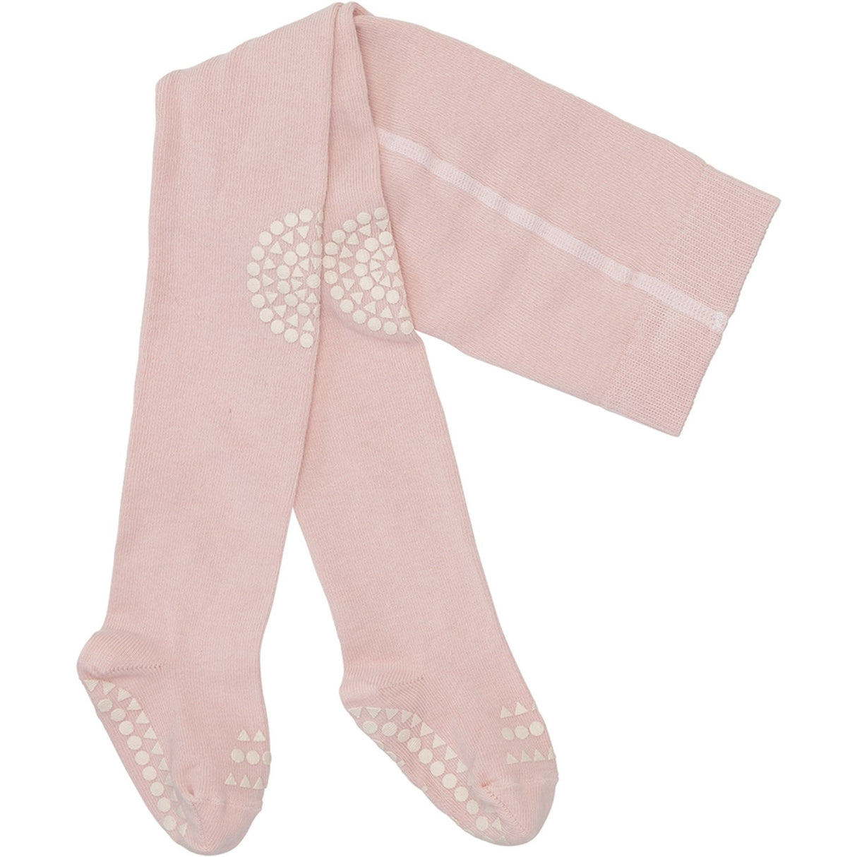 Gobabygo Soft Pink Crawling Tights Organic Cotton