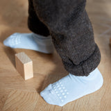 Gobabygo Sky Blue Non-Slip Socks Bamboo