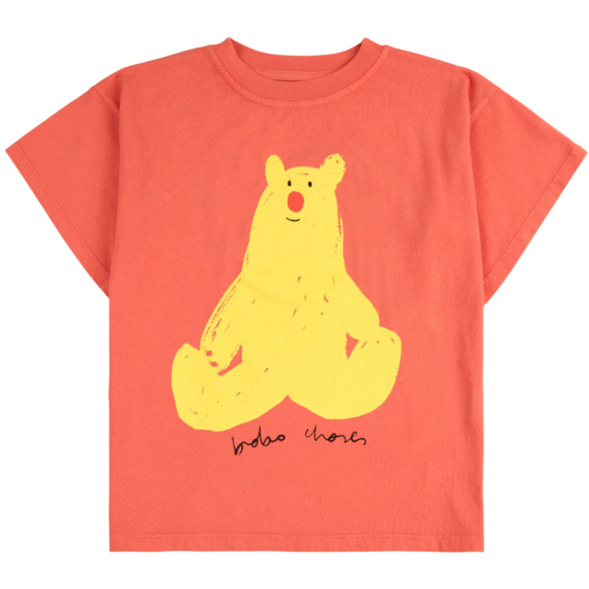 Bobo Choses Red Hug Me Bear T-Shirt