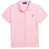 Polo Ralph Lauren Carmel Pink/Harbor Island Blue Girl Polo Shirt