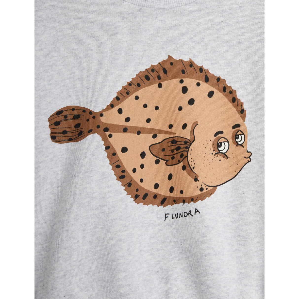 Mini Rodini Grey Melange Flundra Sweatshirt