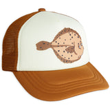Mini Rodini Brown Flundra Trucker Cap