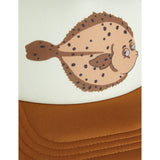 Mini Rodini Brown Flundra Trucker Cap