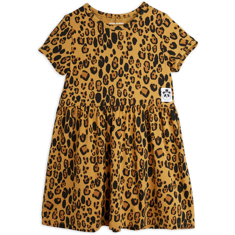 Mini Rodini Beige Basic Leopard Dress Tencel™