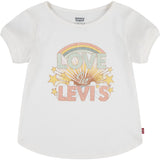Levi's Gardenia Double Cuff Tee