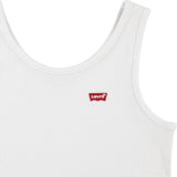 Levi's Bright White Lvg Meet And Greet Ribbed Tank Top