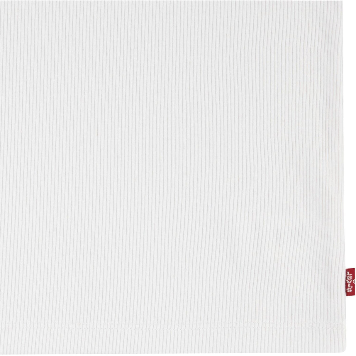 Levi's Bright White Lvg Meet And Greet Ribbed Tank Top