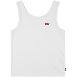 Levi's Bright White Lvg Meet And Greet Ribbed Tank Top