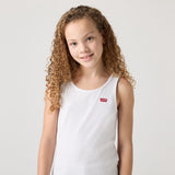 Levi's Bright White Lvg Meet And Greet Ribbed Tank Top