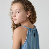 Levi's Hang Up Without Destruction Lvg Halter Tiered Dress