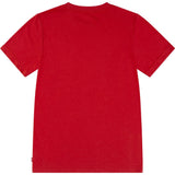 Levi's Pompeian Red Lvb Batwing Chest Hit Tee