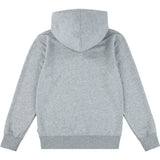 Levi's Grey Heather Lvb Mini Batwing Pull Over Hoodie