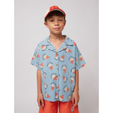 Bobo Choses Light Blue Morning Egg All Over Light Denim Shirt