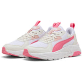 Puma White Trinity Lite Jr Sneakers