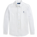 Polo Ralph Lauren White Boy Sport Shirt