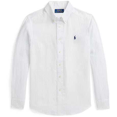 Polo Ralph Lauren White Boy Sport Shirt