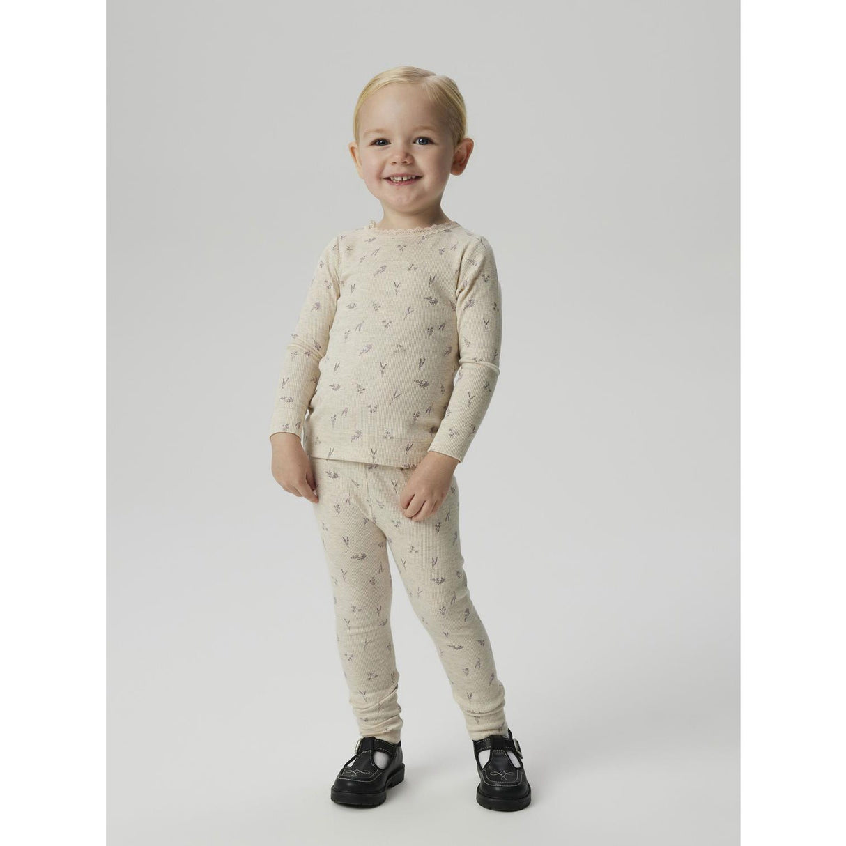 Name It Peyote Melange Small Flower Dabua Blouse