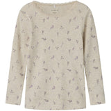 Name It Peyote Melange Small Flower Dabua Blouse