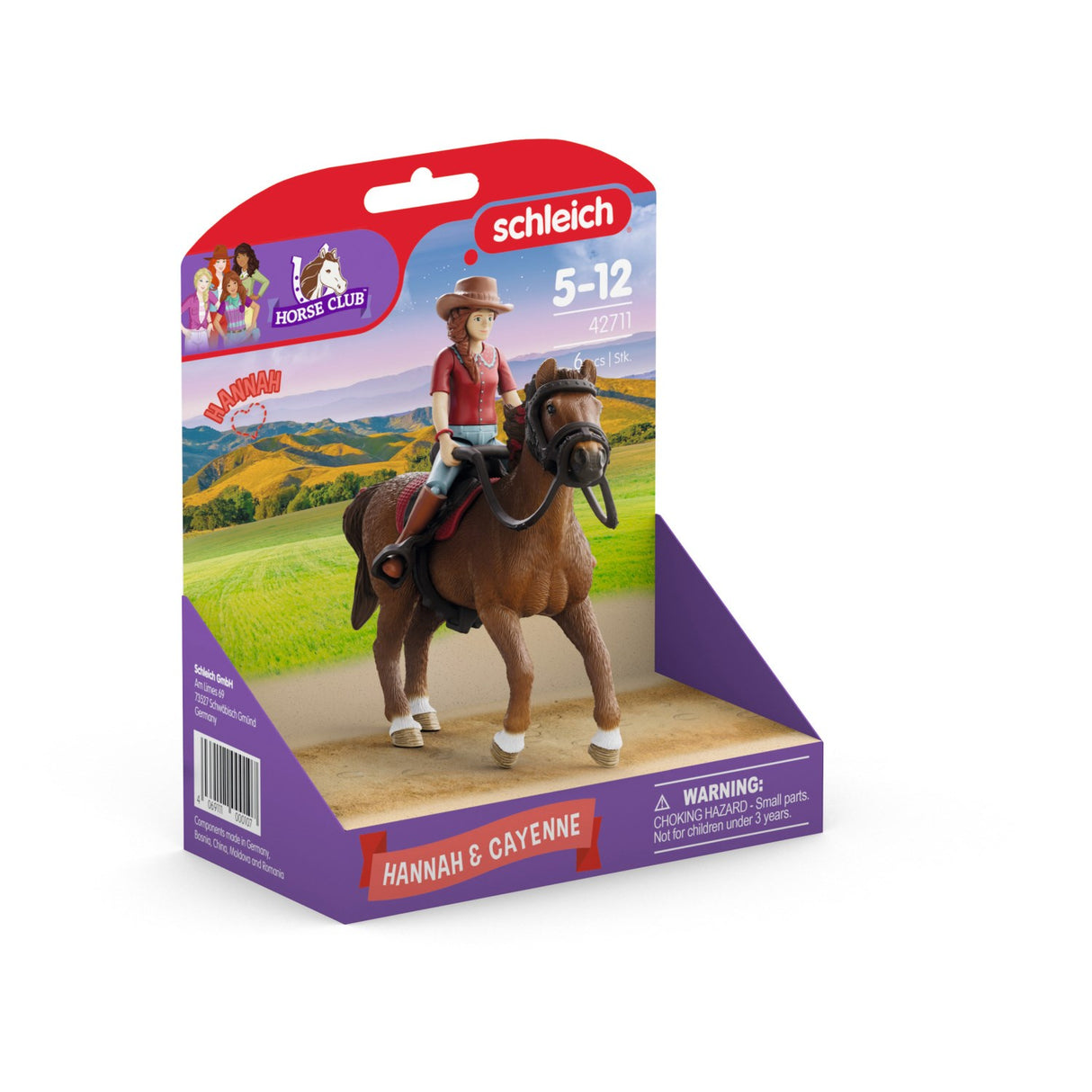 Schleich Horse Club Hannah & Cayenne