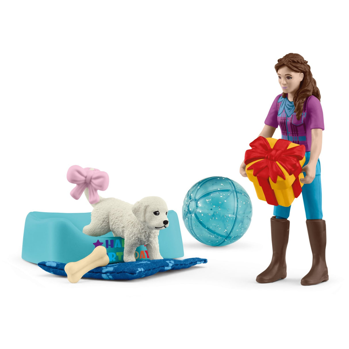 Schleich Pocket Set Fødselsdagsfest With Lisa