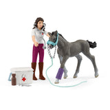 Schleich Pocket Set Fru Kramer With Føl