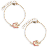 Konges Sløjd Gold 2 Pack Unicorn Bestie Bracelets