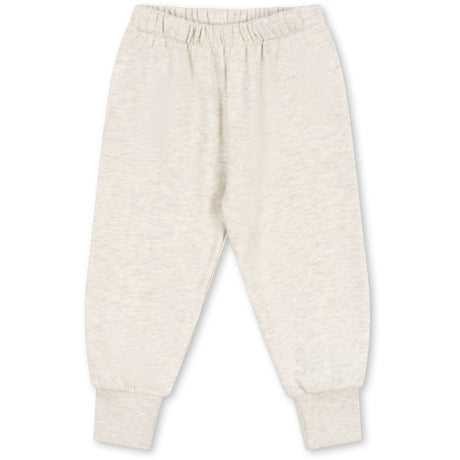 Konges Sløjd Off White Melange Loupy Lou Sweat Pants Gots