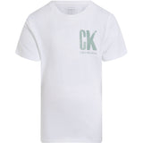 Calvin Klein Bright White Chest Surf Graphic T-Shirt