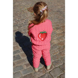Konges Sløjd Raspberry Wine Juno Sparkle Bomber Jacket