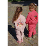 Konges Sløjd Raspberry Wine Juno Sparkle Bomber Jacket