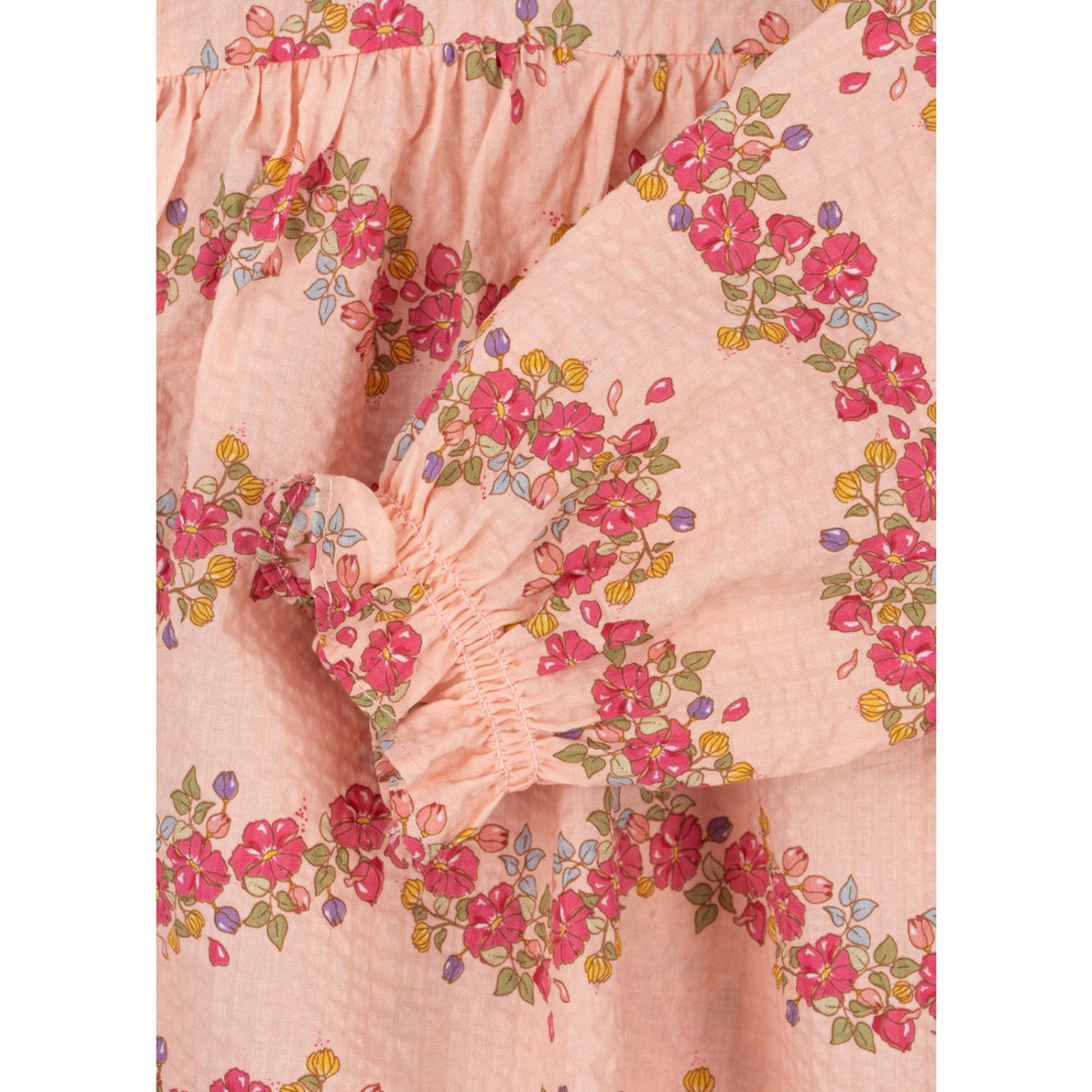 Konges Sløjd Floria Pink Bella Frill Romper Gots