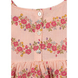 Konges Sløjd Floria Pink Bella Frill Romper Gots