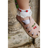 Konges Sløjd Optic White 2 Pack Lace Socks