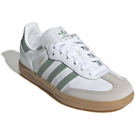 adidas Originals Ftwr White/Silver Green/Gum 3 Samba Og C Sneakers