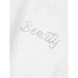 Name It Bright White Delik Regular T-Shirt
