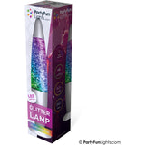 Party Funlight Glitter Lamp - Multicolour H: 34cm