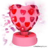 Party Funlight Heart Disco Lamp Ø:15,5cm