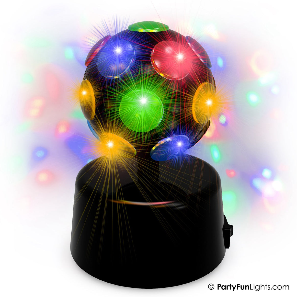 Party Funlight Mini Disco Lamp Ø: 9.2cm