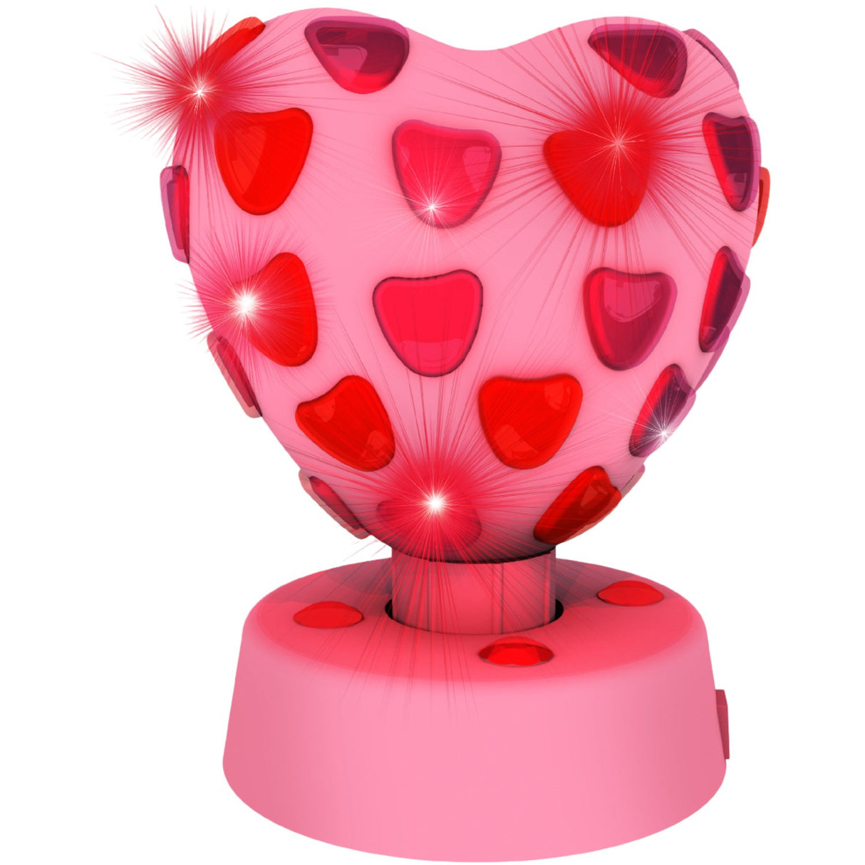 Party Funlight Heart Disco Lamp Ø:15,5cm