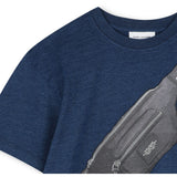 Marc Jacobs Denim Blue Short Sleeves Tee-Shirt