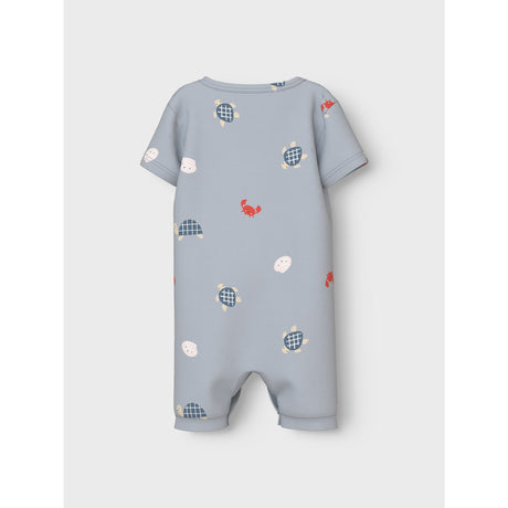 Name It Pearl Blue Sea Animals Vroels Sunsuit