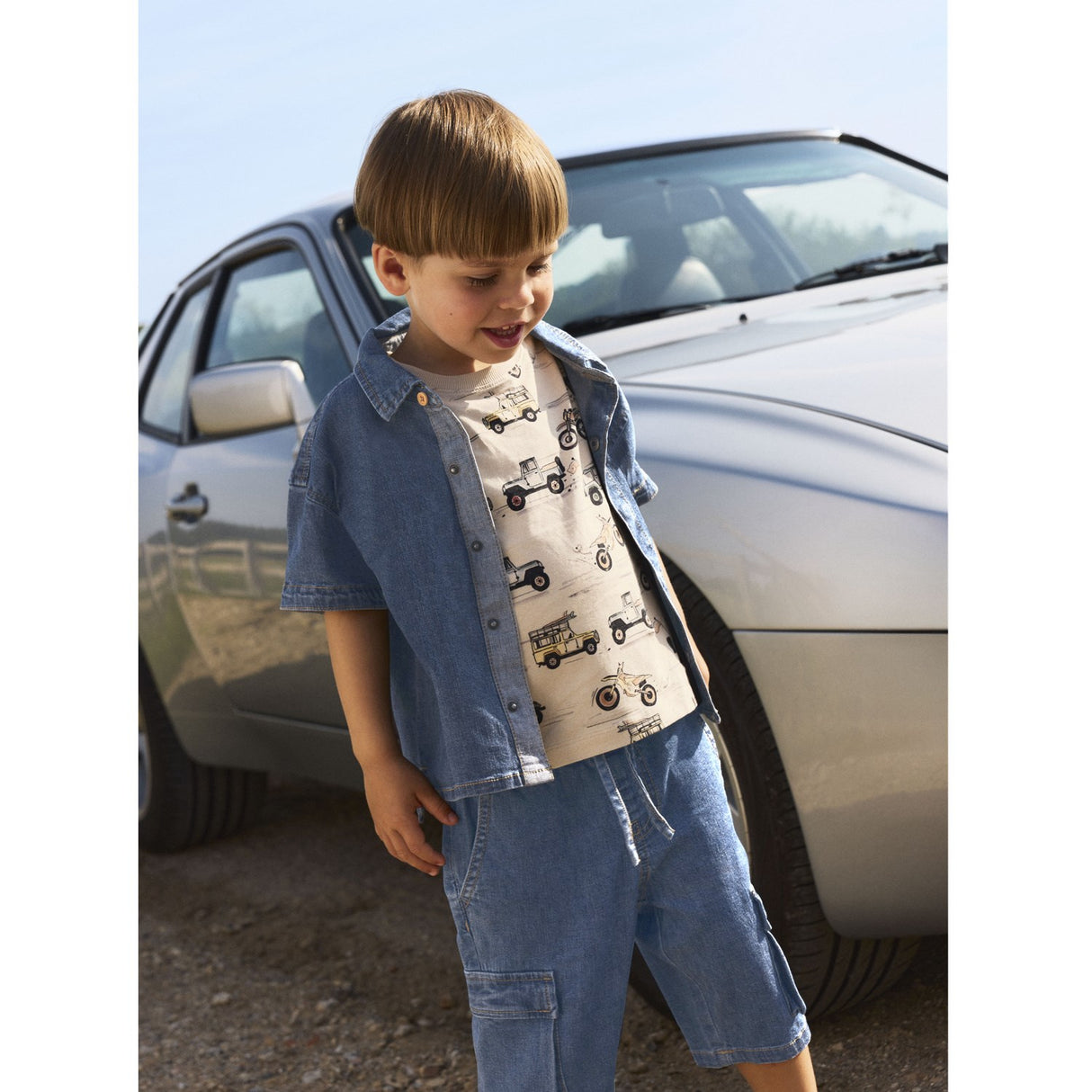 Name It Dark Blue Denim Peter Denim Shirt