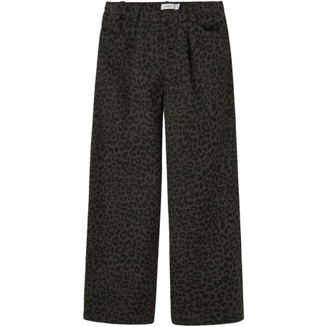 Name It Mockingbird Leo Bella Wide Leo Twill Pants