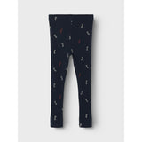 Name It Navy Blazer Labela Slim Leggings