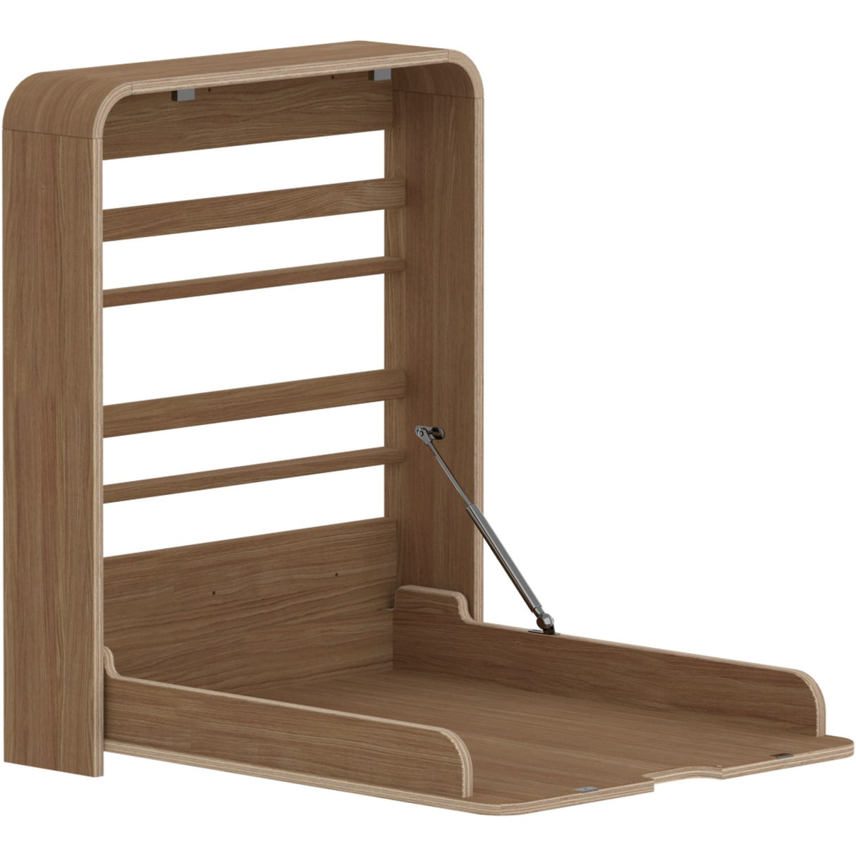 FLEXA Oak Væghængt Changing Table