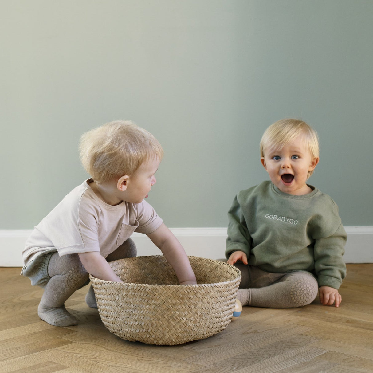 Gobabygo Sand Crawling Tights Organic Cotton