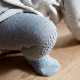 Gobabygo Grey Melange Crawling Tights Organic Cotton