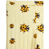 Mini Rodini Yellow Ladybugs AOP Leggings