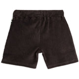 Mini Rodini Black Piano Terry Sweatshorts